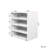 Stackable Shoe Bin With Led And Functional Display - Wooden Storage For Sneakers  4 1 Visible Inside-206709636