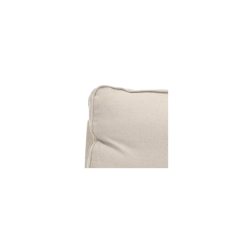 Upholstered Slipper Chair, Taupe 100% Linen