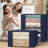 6 Pack Clothes Storage, Foldable Thick Fabric Blanket Storage Bags, Storage Containers For Organizing Bedroom, Closet, Clothing, Comforter, Organization And Storage With Handle-837700414