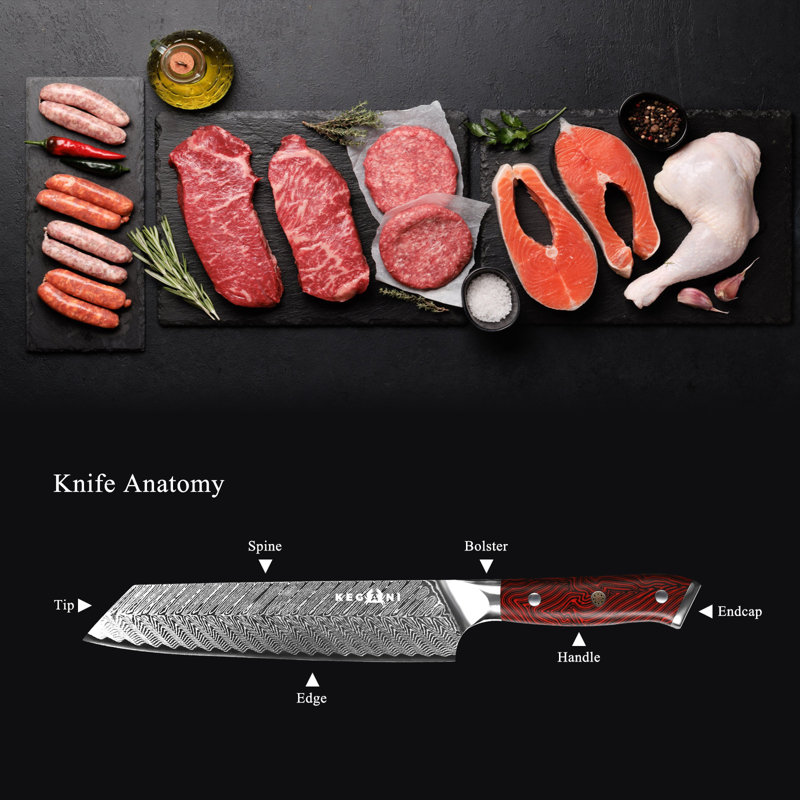 Chef Knife, Brown