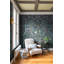 Vine Embroidery Sea Green Wall Mural-1000144876