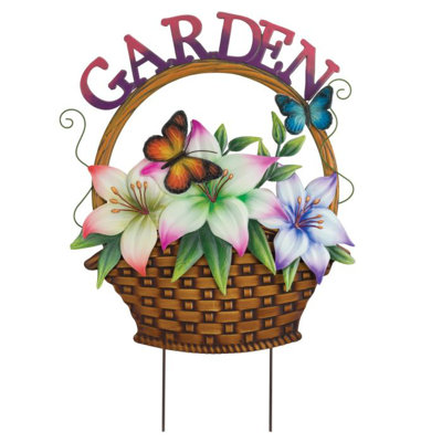 Basket Flower Stake