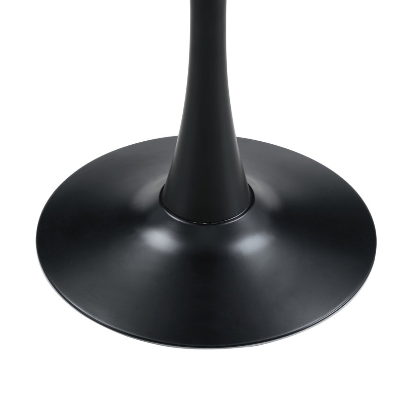 Table de salle à manger ronde 31,5 po Mid-Century