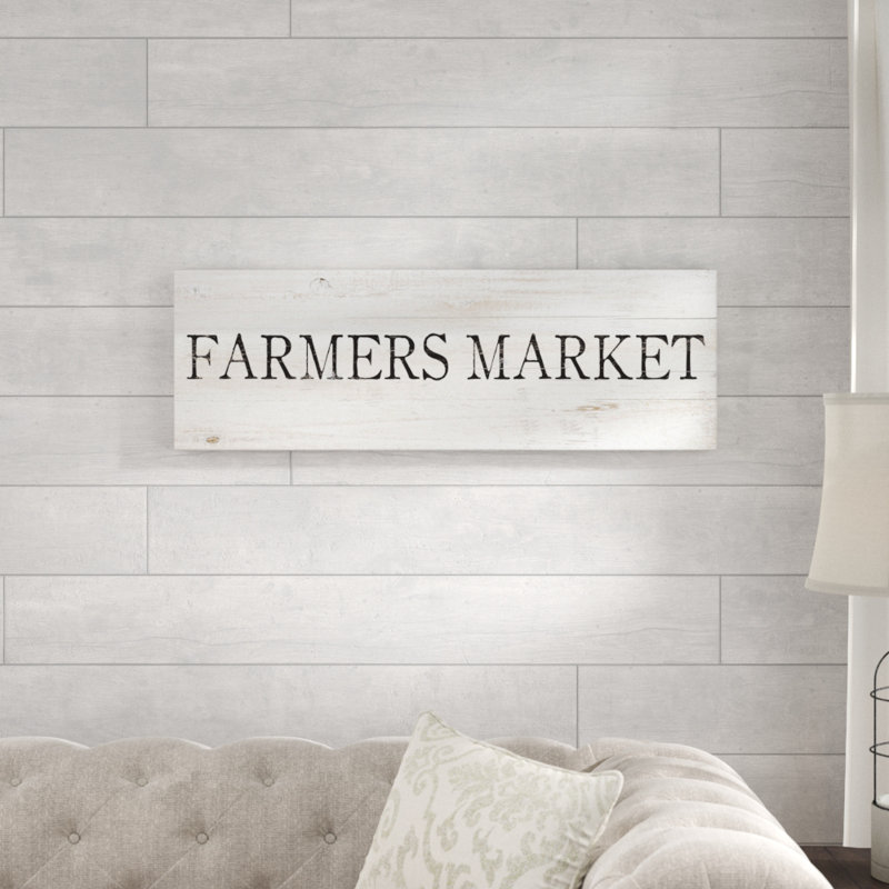 " Farmers Market Sign "