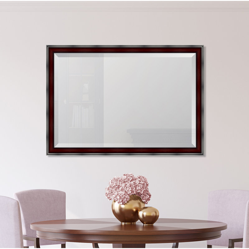 Flat Wall Mirror, Brown