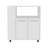 Eldon Two-Door Kitchen Base Cabinet Cart With Four Shelves, Side Shelves, Cabinet, Kitchen Storage-1237914812