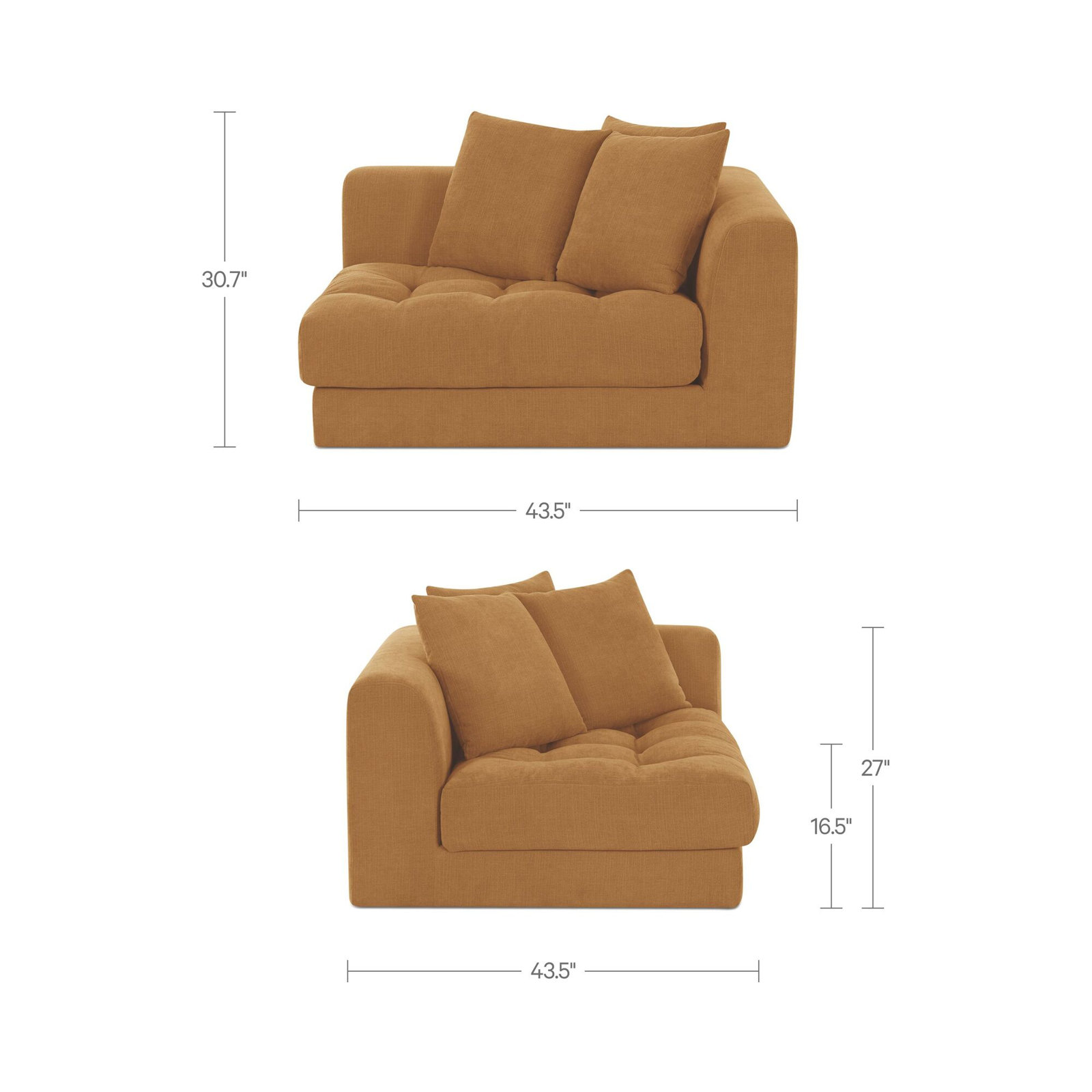 Davie Upholstered Accent Chair