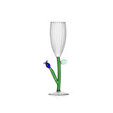 Botanica - Optical Flute Blue Flower 5.4 Oz