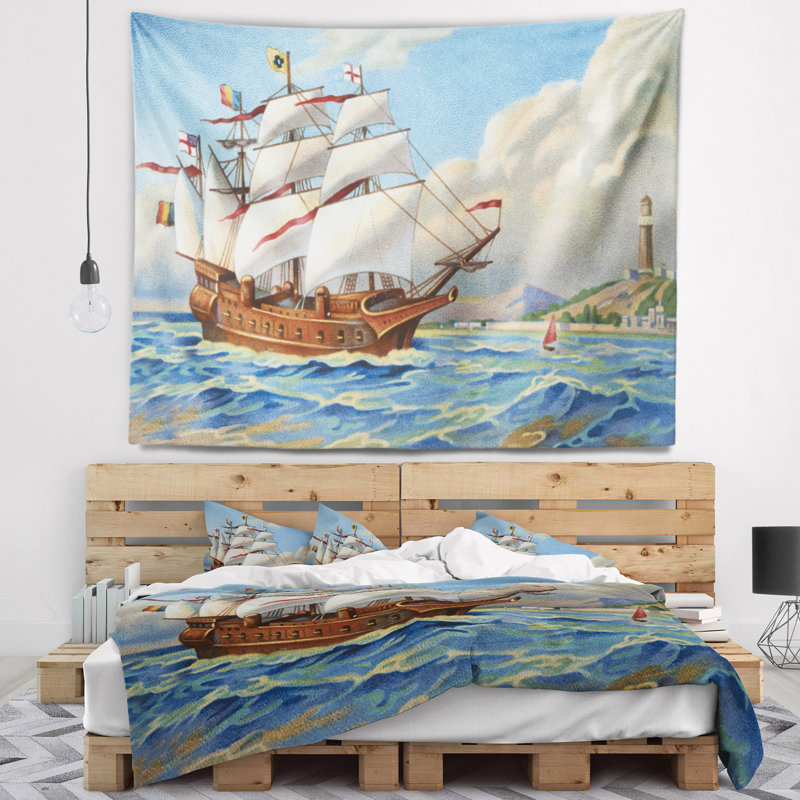 Polyester Tapestry, 32" H x 39" W