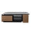 Esteban Extendable Wood Coffee Table with 2 Storage Drawers & Shelf