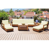 Chatsworth 7 Piece Deluxe Seating Group With 36" Chat Table