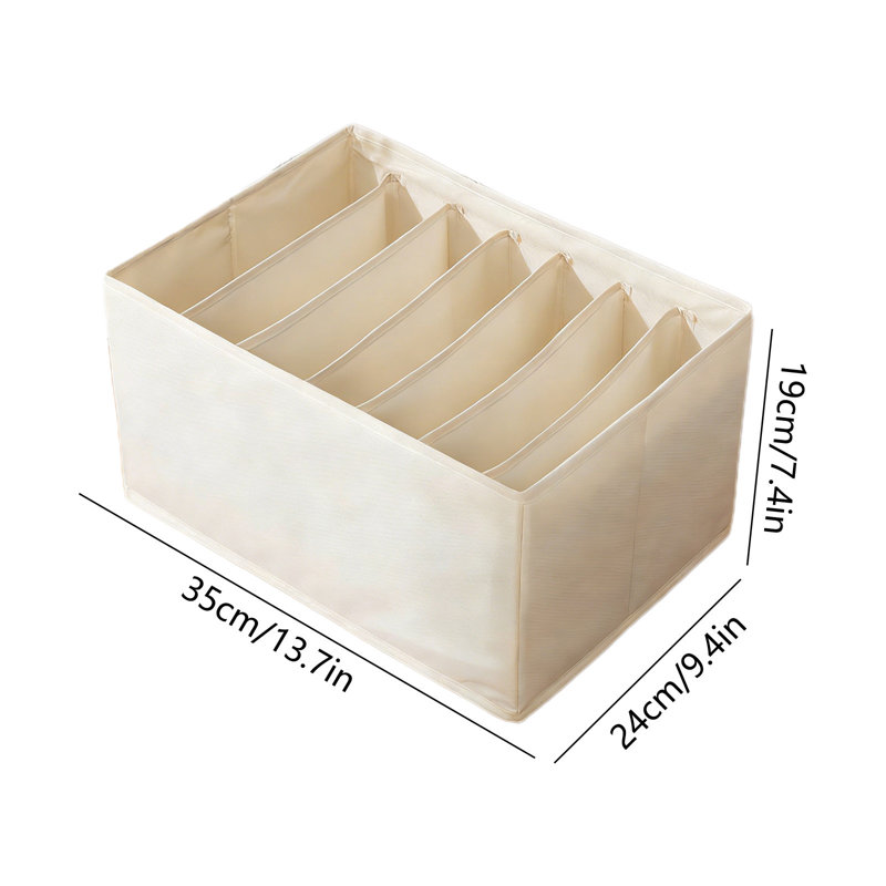 Quilt Organizer Clothing Storage Box Household Compartment Storage Organization Closet Layering Artifact Folding Storage Basket