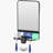 Rectangle Fogless Shower Shaving Bathroom Mirror