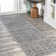 Tapis gris / crème Altab