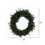 Artificial Canadian Pine Wreath Unlit-345925437