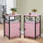 Blevens 16'' W Metal Nightstand-288152551-357152035