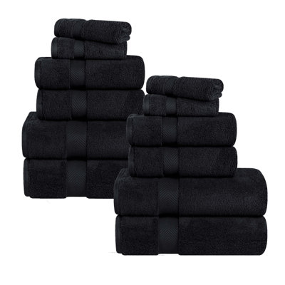 Ensemble de serviettes 12 pièces Fatih Zero Twist