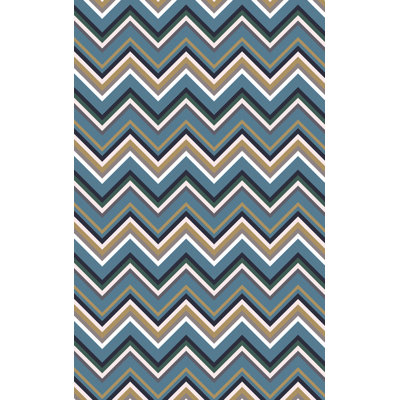 Diego Flatweave Wool Chevron Indoor Rug