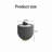 Cup Shape Leather Coffee Table-121934100-121934102