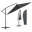 Arethea 300 cm W X 300 cm D Hexagonal Cantilever Parasol with Manual Lift
