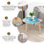 Ensemble de 2 tables basses gigognes Triangle Nesting
