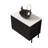 Thomas 30" Freestanding Bathroom Vanity with Ceramic Vessel Sink & Sintered Stone Countertop