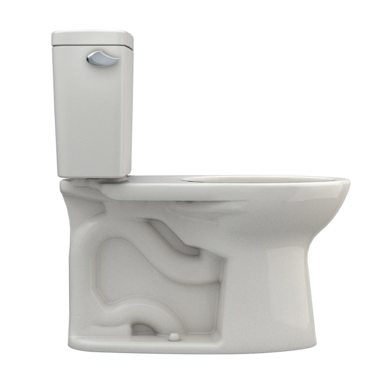 TOTO® Drake® Two-Piece Elongated 1.6 GPF TORNADO FLUSH® Toilet with CEFIONTECT®, Sedona Beige, Sedona Beige
