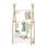 Portant à vêtements avec tablettes de rangement Tassilo - Organisateur de vêtements autoportant pour chambre à coucher ou vestibule