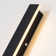 Barde Slender Sideway Outdoor Hardwired Bar Wall Sconce with LED Light Source