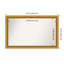 Townhouse Gold Non-Beveled Bathroom Wall Mirror-1016737489