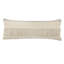 Housse de coussin décoratif contemporaine 100% coton à franges de couleur unie Contemporary-125100136