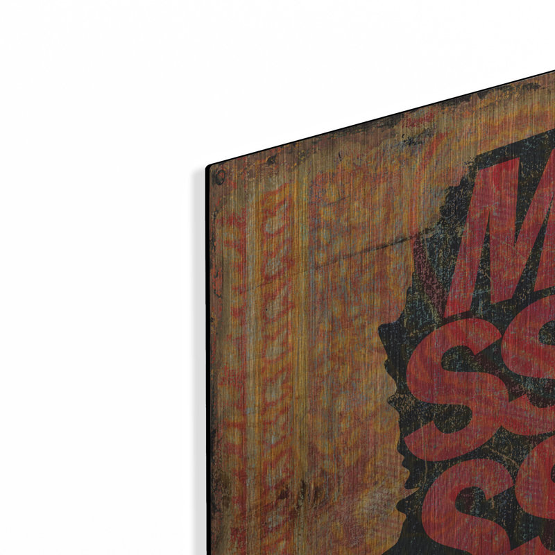 Art mural luxueux «Mississippi 3» par Art Licensing Studio, 24 po x 24 po, H 24 po x l 24 po