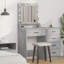 Dressing Table with Mirror and Storage Included-48239638