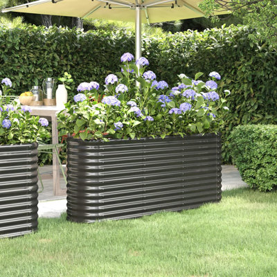 Garden Raised Bed Powder-coated Steel