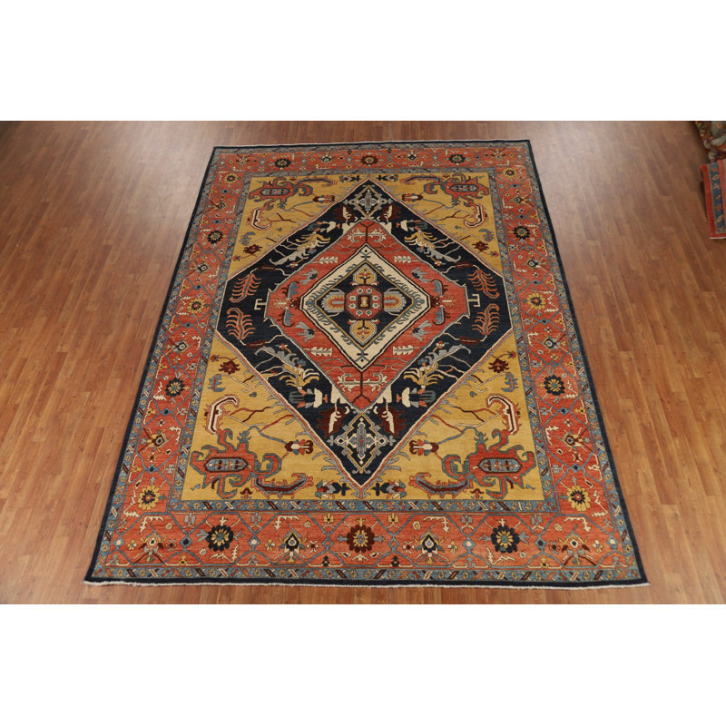 Tapis oriental géométrique 9 x 12