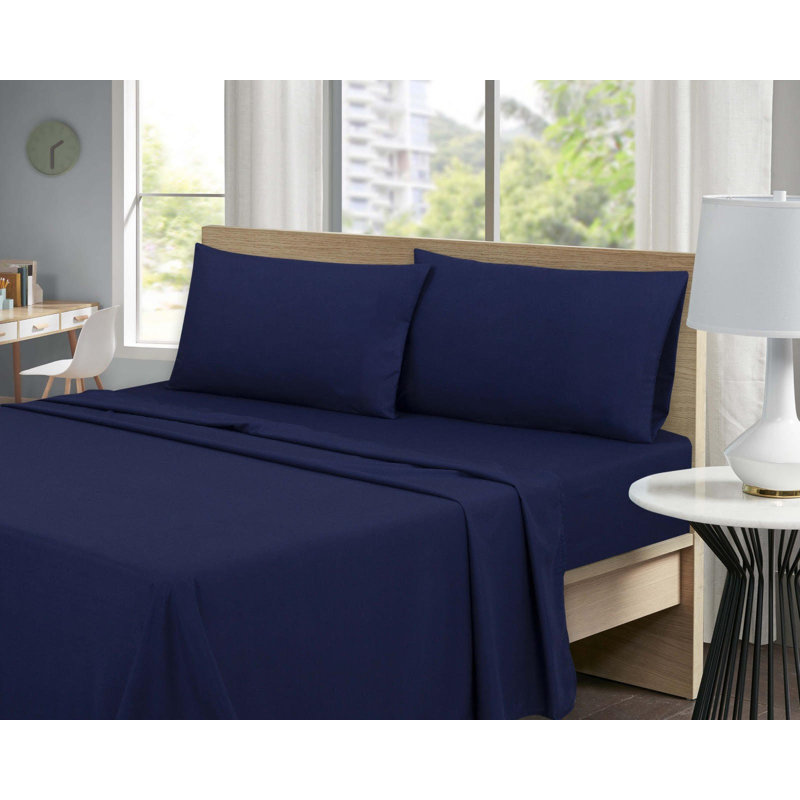 Ensemble de 6 valises pour chambre d'amis, Simple, Bleu marine