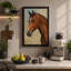 Equine Portrait Modern - Wrapped Canvas-1204522323-1204522334
