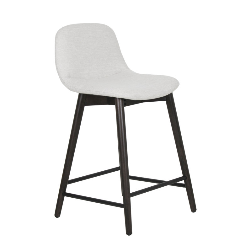 Agdal Upholstered Counter Stool, Beige