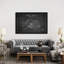 Impression sur toile gris anthracite «Edward Y.-28619732-72400785-72400786