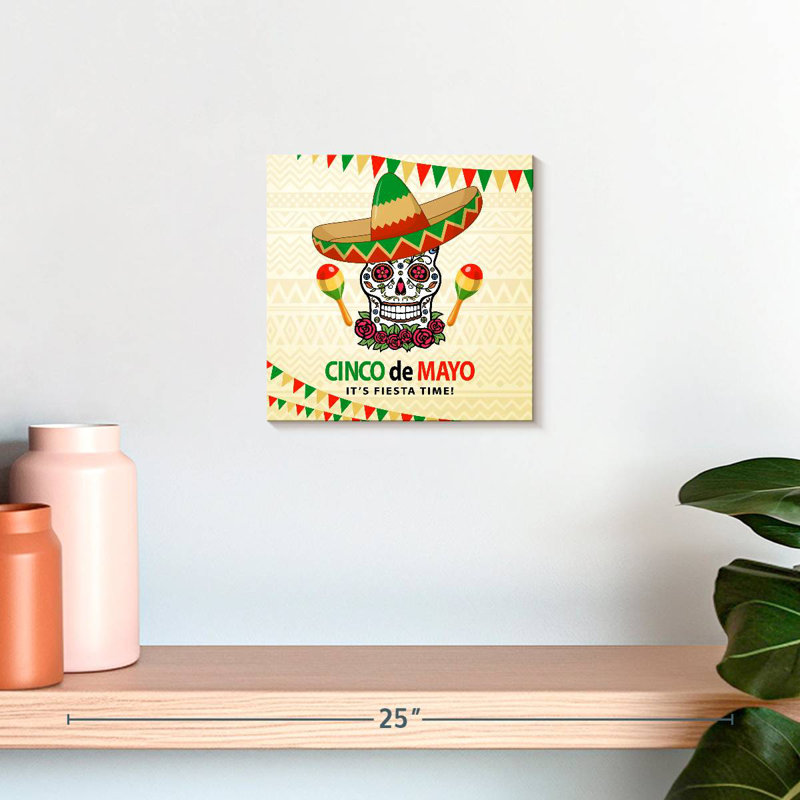 Lelend Cinco De Mayo Fiesta, H 10 po x l 10 po
