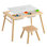 Kids Desk And Chair Set With Dual Storage Boxes