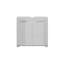Caballo 60cm Bathroom Vanity Base Only in White High Gloss