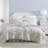 Emilie Blue Standard Cotton Quilt Set-97843712