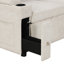 Canapé modulaire de 83,5 po avec canapé en L et canapé-lit
