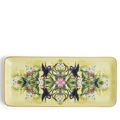 Wonderlust Waterlily 13.3in Rectangular Sandwich Tray
