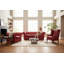 Chesterfield 3 Seater Sofa + Club Chair + Queen Anne Chair Old English Leather Sofa Offer-1706075714