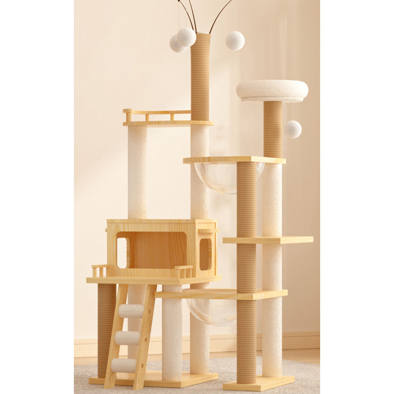 Arbre à chat Minimalist Home, H 67,7 po x l 36,6 po x P 19,7 po 