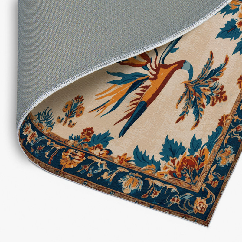 Tapis d'intérieur et d'extérieur brun français, Rectangulaire 2 pi x 3 pi