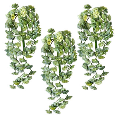 10" Plastic Natural Touch Sedum Vine Pick