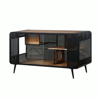 Dontreal Metal Litter Box Enclosure